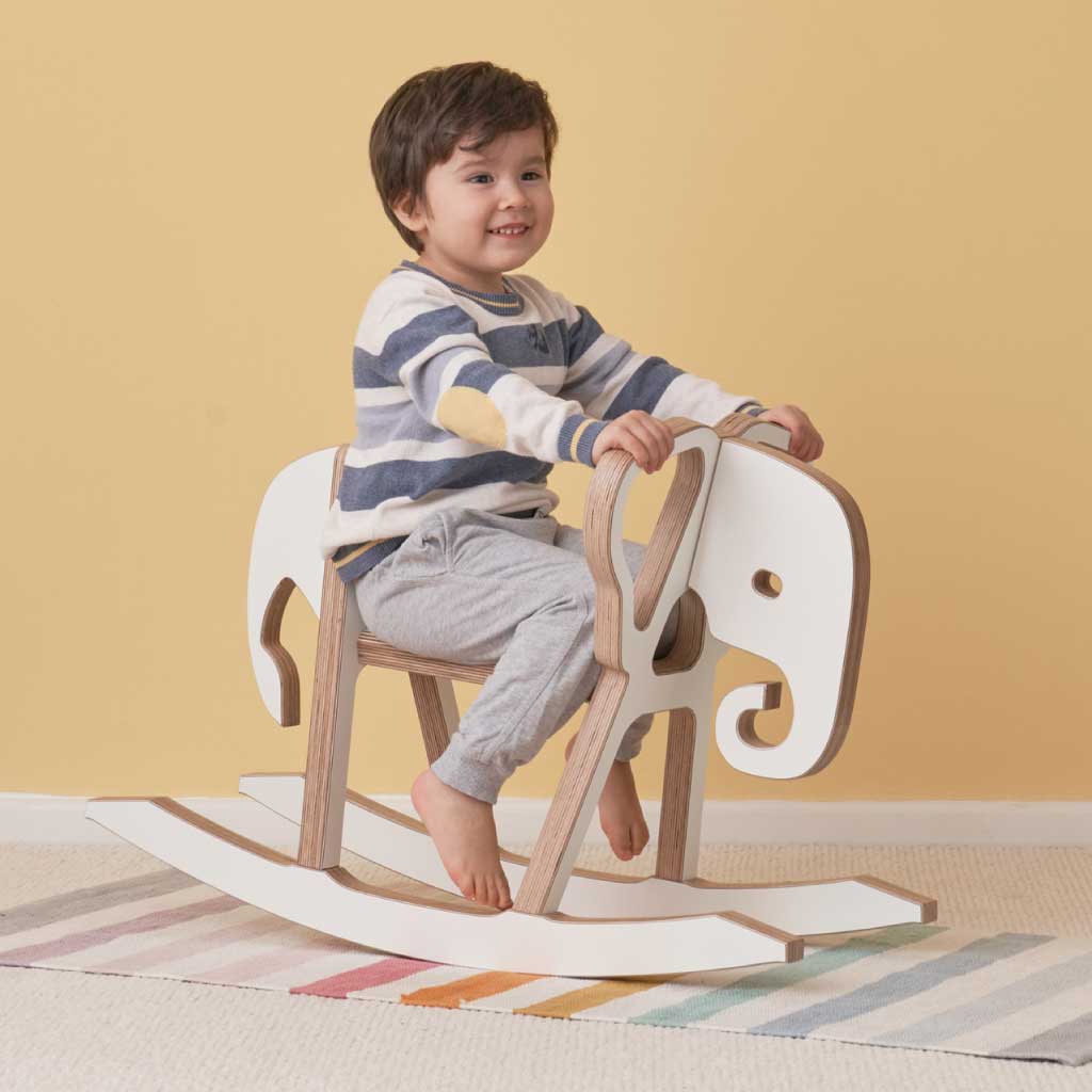 Temu Rocking Elephant Buy rocking elephant in white & made of wood online – Stubenrauch Hamburg