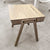 Design Schreibtisch aus hellem Eichenholz massiv